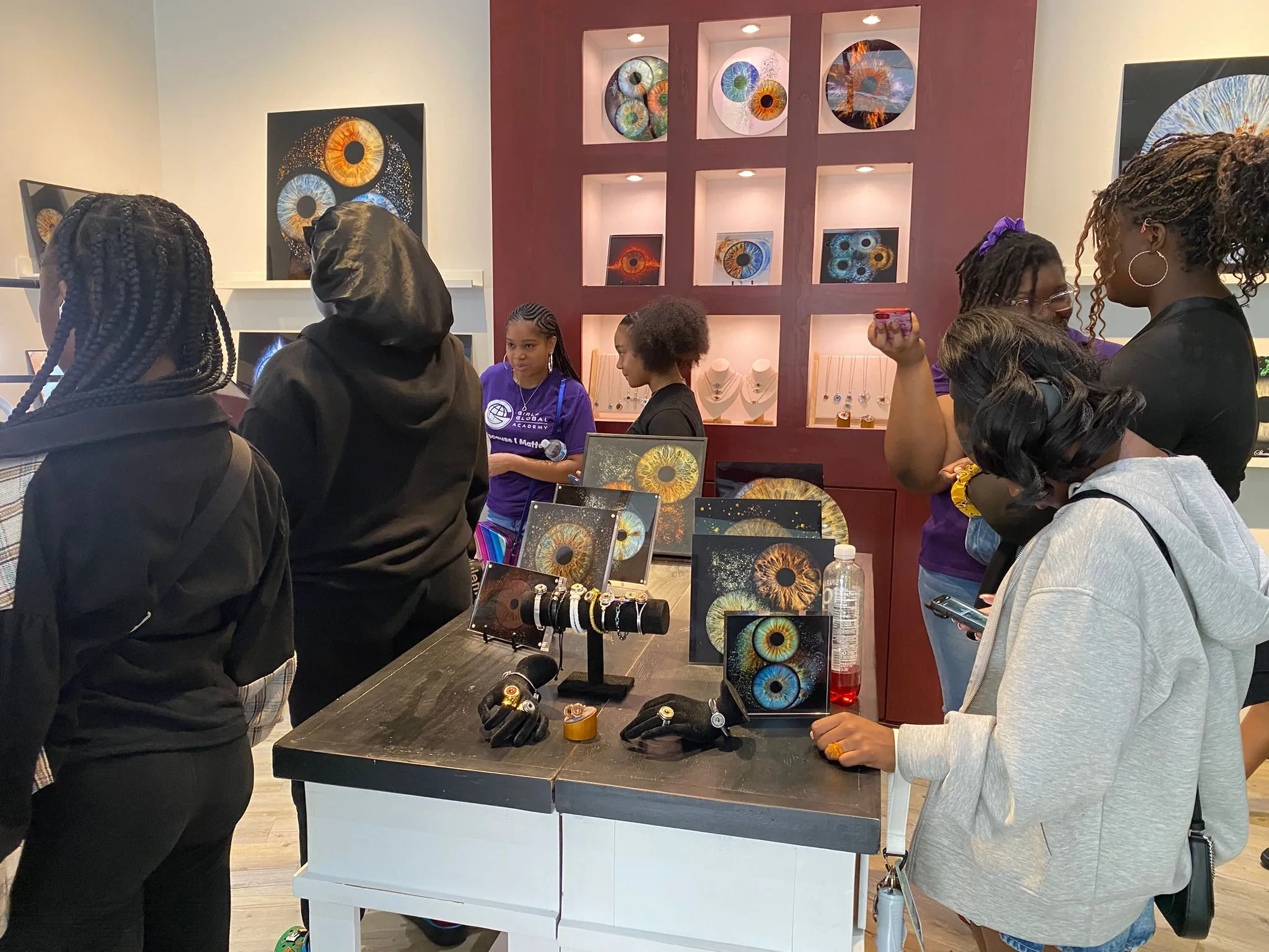 SCIO Art iris photography franchise experience